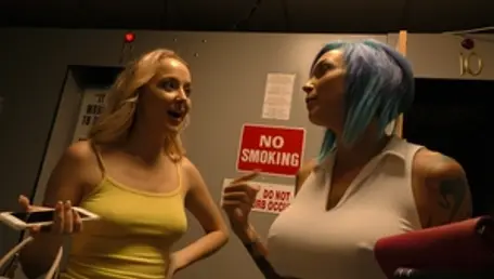 Gloryhole: Giggling at dirty magazines and XXX DVD's