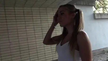 PascalsSubSluts.com: Model Silvia Dellai pissing in public