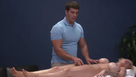 Dirty Masseur - Star Candy Manson cumshot video HD