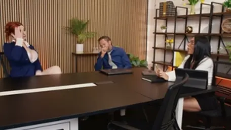Brazzers: Sultry Boardroom Battle